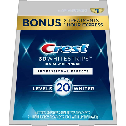 Crest 3D Whitestrips Full-Box Sealed - 24 Treatments