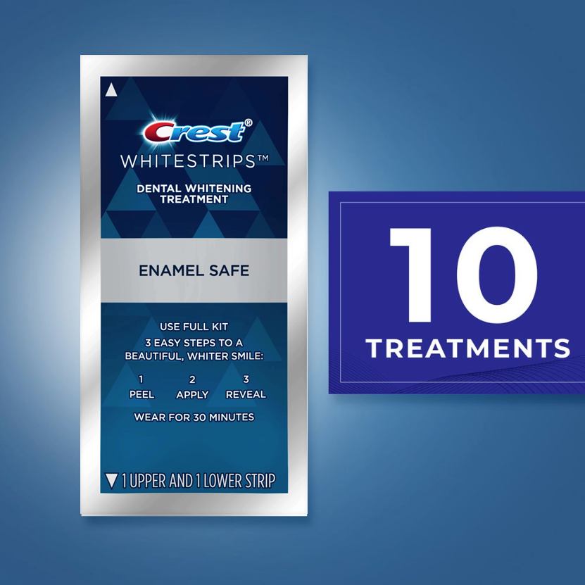 Crest Whitening Strips - Professional Effects Enamel Safe