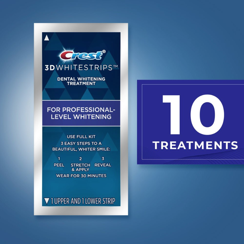 Crest 3D Whitestrips Professional Effects 10 Treatments